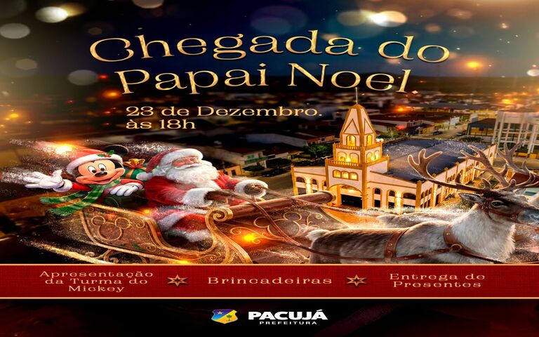 Chegada do Papai Noel